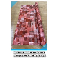 itop Alas Meja 2.13m x 1.37m x 0.28mm Table Cloth Untuk Night Bazaar Pasar Malam