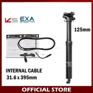 KS EXA Form 900i Hydraulic Dropper Seatpost 31.6 x 395mm Internal Cable