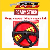 Momo stering 14inch empat kaki