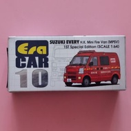 Era Car #10 Suzuki Every H.K. Mini Fire Van (MPSV) 1ST Special Edition (Scale 1:64)