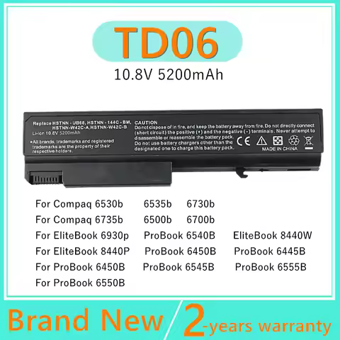 TD09 TD06 Laptop battery for HP HSTNN-IB1C HSTNN-I88C HSTNN-IB68 HSTNN-DB0E HSTNN-I44C HSTNN-I45C HS