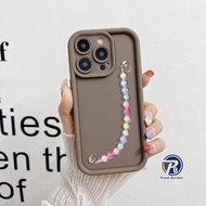 GC96 CASE CASING SILICON MATTE ROSE BEADS HANDGRIP - CASING hp COMPATIBLE FOR OPPO A95 F11 PRO RENO 