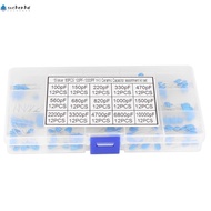 SUCHENHD 180PCS Capacitors Assortment Kit, 15 Value 1kV High Voltage Capacitors, Blue 100PF-10000PF 