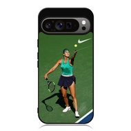 Case  HP Google Pixel 9 8 7 6 5 4 3 Pro XL 4g 5g TPU Rubber Custom Phone Aryna Sabalenka Tennis
