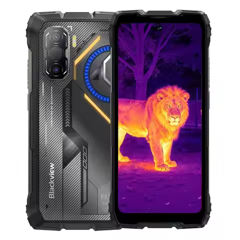 Blackview ROCK 3 Rugged Phone Thermal Imager 8GB+256GB 6.78'' 2.4K Display Android 16 MT8781 Helio G