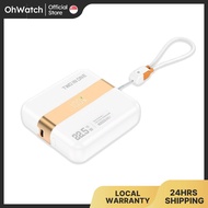 Power Bank 2 in 1 Magnetic Detachable 22.5W Super Fast Charging with Built in Cable