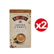 百利甜酒 - 2 x Nespresso咖啡機適用咖啡膠囊 Baileys 愛爾蘭忌廉酒味咖啡 (平行進口)