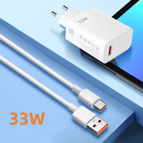 PD 33W Fast Charging Phone Charger USB To Type C Cable Mobile Phone Adapter For iPhone Xiaomi Huawei