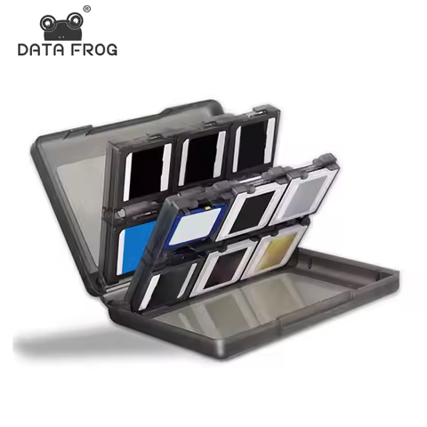 DATA FROG Game Card Storage Box Holds 24 Cards for DS / 3DS