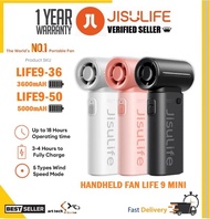JISULIFE PORTABLE HANDHELD FAN LIFE 9 MINI STRONG FAN 3600mAH / 5000mAH | LIFE9-36 LIFE9-50