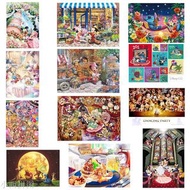 日本迪士尼 Disney Puzzle 砌圖 拼圖Tenyo迪士尼迪士尼鐳射閃光拼圖公主米奇300/500塊玩具