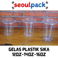 PP Plastic Cups 12oz/14oz/16oz (50pcs) - Plastic Cups, Plastic Cups, Oz Cups, PP Cups, Pop Ice Cups,