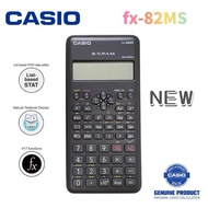 🚙Delivery 1-3 days | Genuine Casio FX-82MS (SG) Scientific Calculator For School 2-way Power