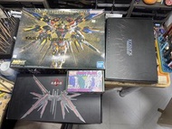 MGEX 1:100 Strike Freedom +頭部改件+蝕刻片+光翼特效+金屬骨架+燈組+背包