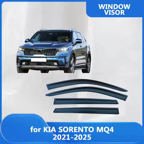 Window Visor for KIA SORENTO MQ4 2021 2022 2023 20242025 Wind Deflectors Rain Guards Door Visor Vent