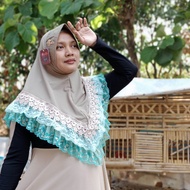 Khimar Mauza Renda FO hijab Jersey Premium