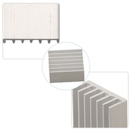 DOLL, 10pcs 14x14x6mm Efficient Aluminum Heatsink for Electronic Chip Cooling
