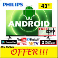 Philips 43 inch Android TV 43PFT6915/68 Full HD Smart AI Voice Remote Google LED Super Sharp Image with Built in WIFI Internet LED TV 43PFT6915