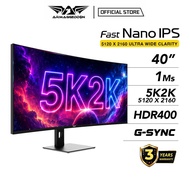 Armaggeddon 40" Fast Nano IPS | 5K2K | 1ms MPRT | R2500 Curved | 75Hz | Pixxel+ PXP40-UPN Gaming Mon