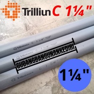 PVC Pipe C 1 1/ 4" TRILLION | Pipe C 1 1/ 4" ABU TRILLION per 1 meter (100cm)