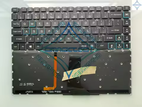 New US RU UA Russian Ukrainian RGB Backlit For ACER Predator Triton 500 PT515-51 PT515-52 PT515-53 P