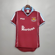 99-01 West Ham United Home Retro Soccer Jersey