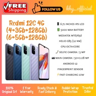 New Smartphone Original Xiaomi Redmi 12C 4G [4+3Gb+128Gb / 6+5Gb+128Gb Rom | 50MP AI Camera | 6.71" 