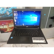 Laptop Slim Acer Aspire ES1-432 hitam Intel Celeron seri baru (bekas)