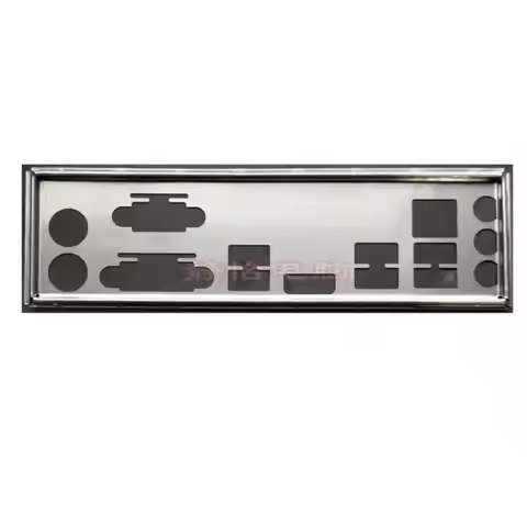 I/O Shield Back Plate Bracket for ASUS H110M-A/M.2 PRIME H270-PLUS Motherboard Bezel Baffle Blank