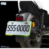 DMV White Plate Locomotive License Base DRG KRV R15V4 MT15 R150 MMBCU Mamba AUGUR JET