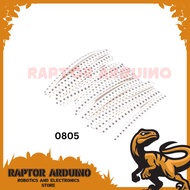 Resistor smd 0805 0R 0 Ohm tolerance 1% tolerance 1%