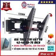 Giá Treo Tv Nghiêng 42-75 Inch Chắc Chắn Tiện Lợi Khung Treo Tivi Gật Gù Hỗ Trợ Tv 42-50-60-75 Inch