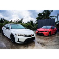 Honda Civic Fe 2022 TypeR FL5 Front Bumper Original Pp Material And TypeR FL5 Front Grill