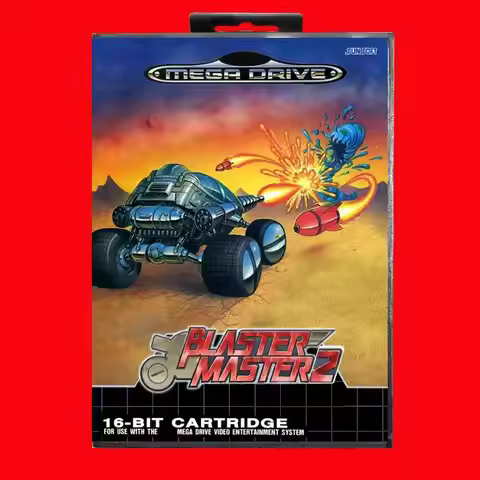 BLAST MASTER 2 16Bit MD Game Cartridge with EUR Box for Sega Megadrive Genesis Systems