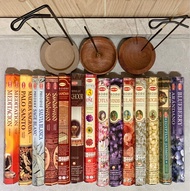 香 印度 天然 手工 線香 $18-24/盒20支 India natural handmade handcrafted incense sticks 線香座 香薰 蠟燭 candle byredo 