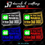 sticker michat cutting sticker motor