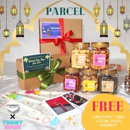 Parcel Gift Snack Box Hampers Paket Kue Snack Lebaran Mubarak Idul Fitri Homemade 2022 Birthday, Ula
