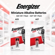 [ ENERGIZER ] A23 / A27 12V Alkaline Battery | 23A / 27A | Remote Control Battery