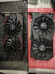 msi asus gigabyte rx 570 4g  新凈 性價比 rx580 1060