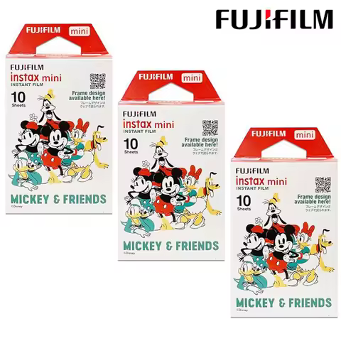 Fujifilm Instax Mini 11 Film New Mickey & Friends Photo Paper 10-30 Sheets For Instant Mini 8 9 25 7