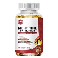 MAMA BEAUTY Night Time Fat Burner Capsules แคปซูลเผาผลาญไขมันตอนกลางคืน อาหารเสริมมังสวิรัติ แคปซูล