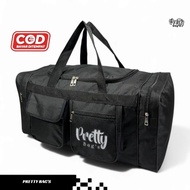 Tas Pakaian Jumbo Untuk Pulang Kampung / Tas Travel Hitam Polos / Tas mudik kuat