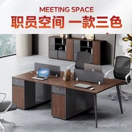 Work Position Modern Position Special Offer Desk Combination Desk 4 Simple Person Computer Staff Des