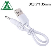 FORBETTER Usb To Dc 3.5mm Cable Charging Cable Usb DC Cable 3.5*1.35mm Barrel Power Cable Quick Conn