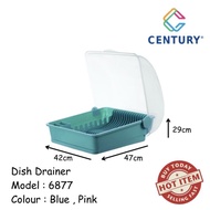 century Dish Storage Rack / Dish Drainer / Rak Pinggan Mangkuk Bertutup 6877