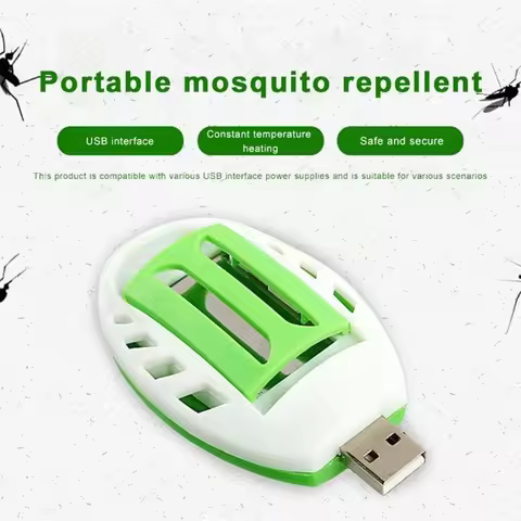 Electric Mosquito Repeller Incense Heater Usb Mosquito Killer Outdoor
