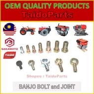 Hydraulic Banjo Bolt and Pipe Joint M8 M10 M12 M14