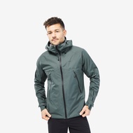 QUECHUA Men’s waterproof mountain hiking jacket, MH500 - Green