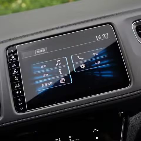 Car Navigation Screen Protective Film for Honda HRV HR-V Vezel 2014 2015 2016 2017 2018 2019 2020 Ac