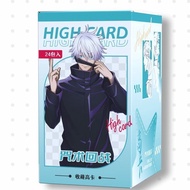 Jujutsu Kaisen Blind Box Collectible Cards JJK Anime Trading Cards, 24 Packs per Box (8.5 × 5.4 cm)